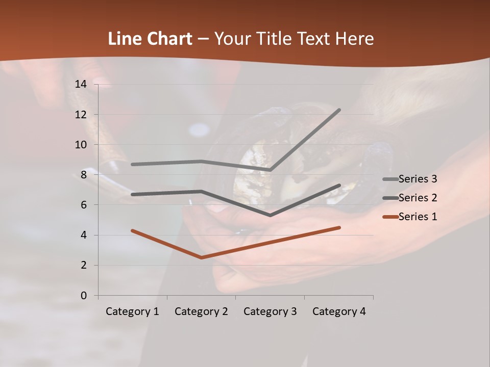 A Man Is Holding A Cat In His Hands PowerPoint Template