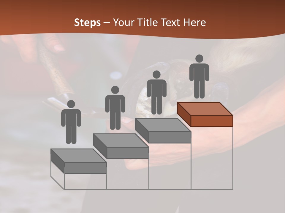 A Man Is Holding A Cat In His Hands PowerPoint Template