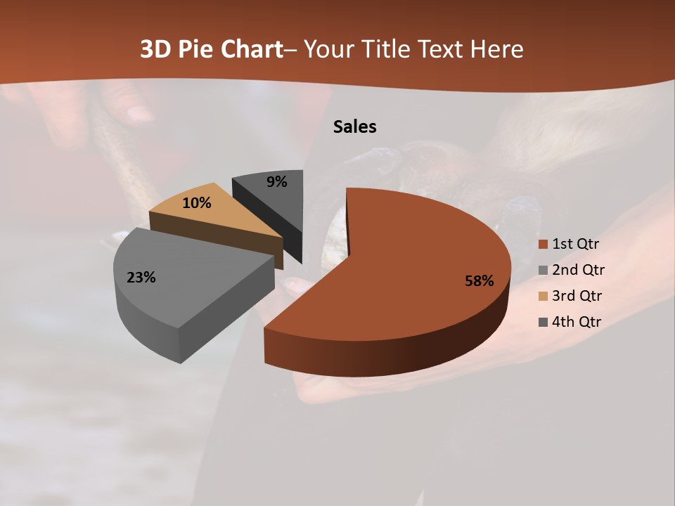 A Man Is Holding A Cat In His Hands PowerPoint Template