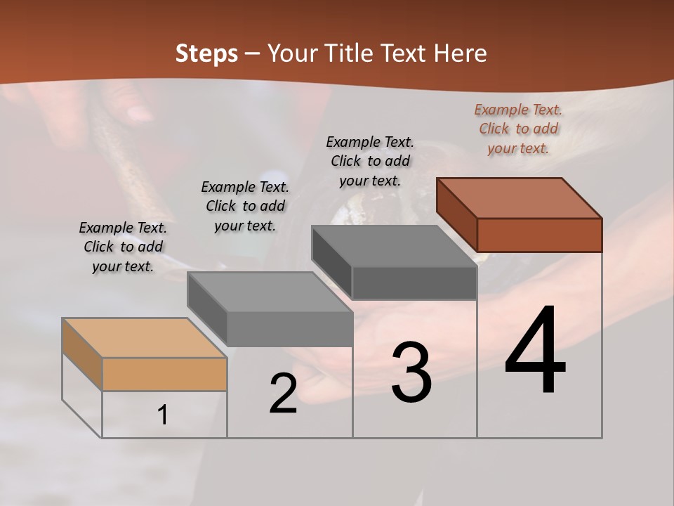 A Man Is Holding A Cat In His Hands PowerPoint Template