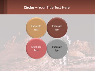 A Man In An Astronaut Suit Walking On A Rocky Surface With Mountains In The Background PowerPoint Template