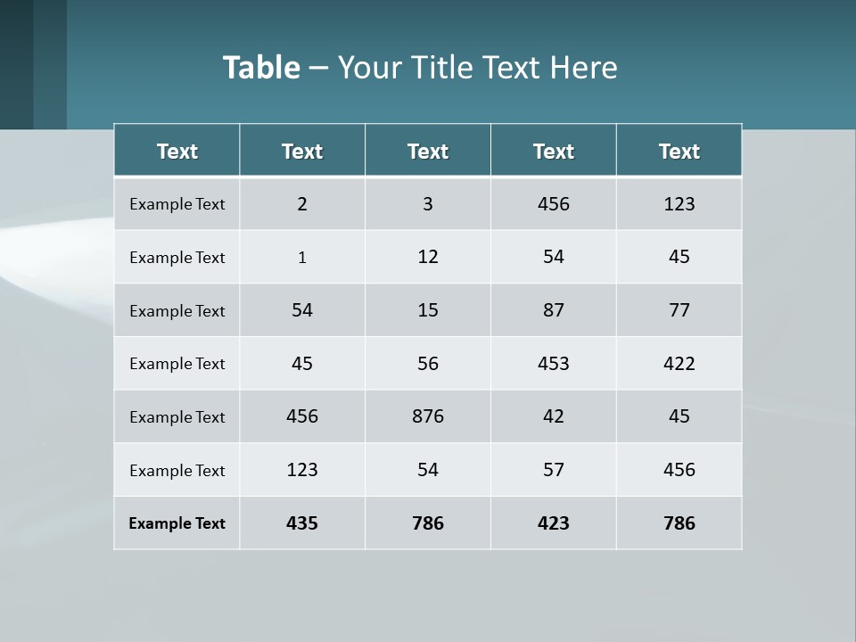 A Shark Is Swimming In The Blue Water PowerPoint Template