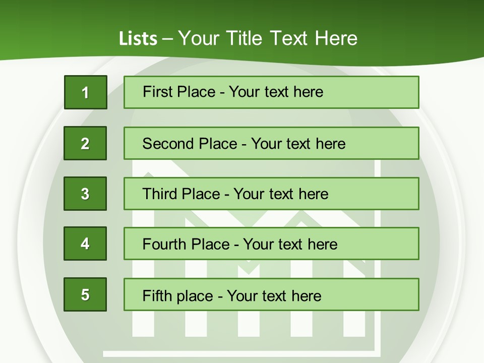 A Green Business Powerpoint Presentation PowerPoint Template