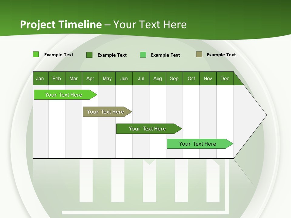 A Green Business Powerpoint Presentation PowerPoint Template