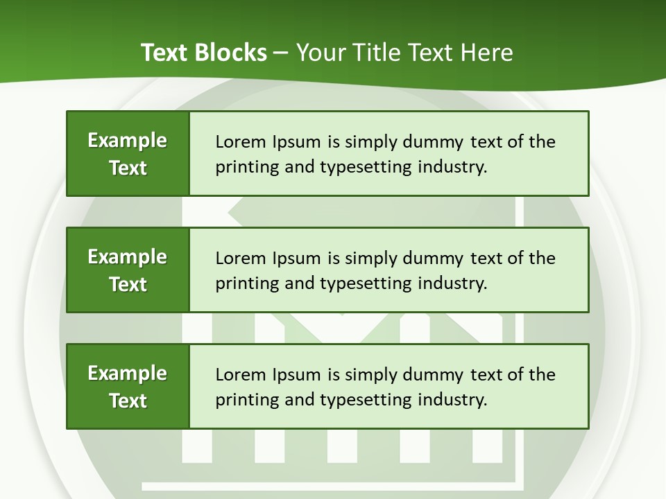A Green Business Powerpoint Presentation PowerPoint Template