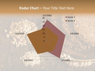A Bunch Of Bread On A Wooden Table PowerPoint Template