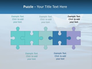 A Paper Boat Floating On Top Of A Body Of Water PowerPoint Template