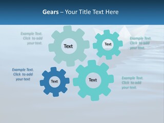 A Paper Boat Floating On Top Of A Body Of Water PowerPoint Template