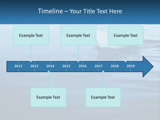 A Paper Boat Floating On Top Of A Body Of Water PowerPoint Template