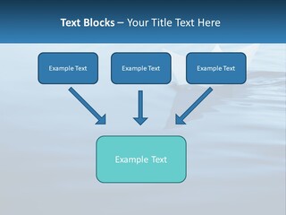 A Paper Boat Floating On Top Of A Body Of Water PowerPoint Template