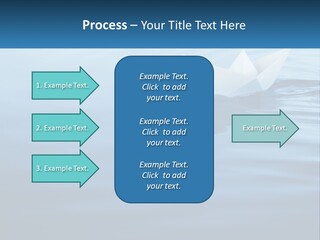 A Paper Boat Floating On Top Of A Body Of Water PowerPoint Template