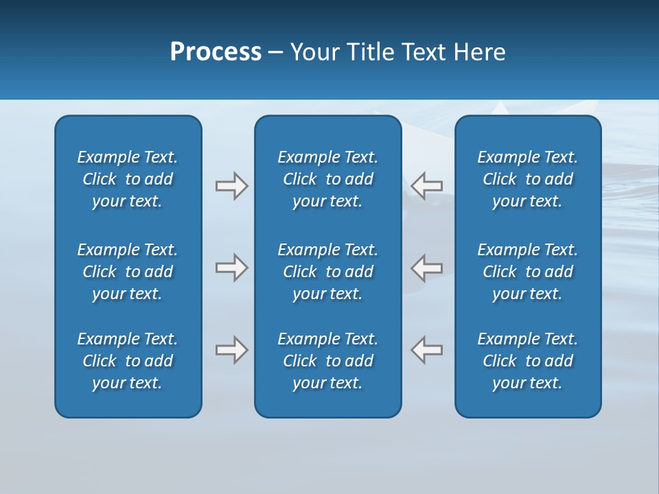 A Paper Boat Floating On Top Of A Body Of Water PowerPoint Template