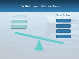 A Paper Boat Floating On Top Of A Body Of Water PowerPoint Template