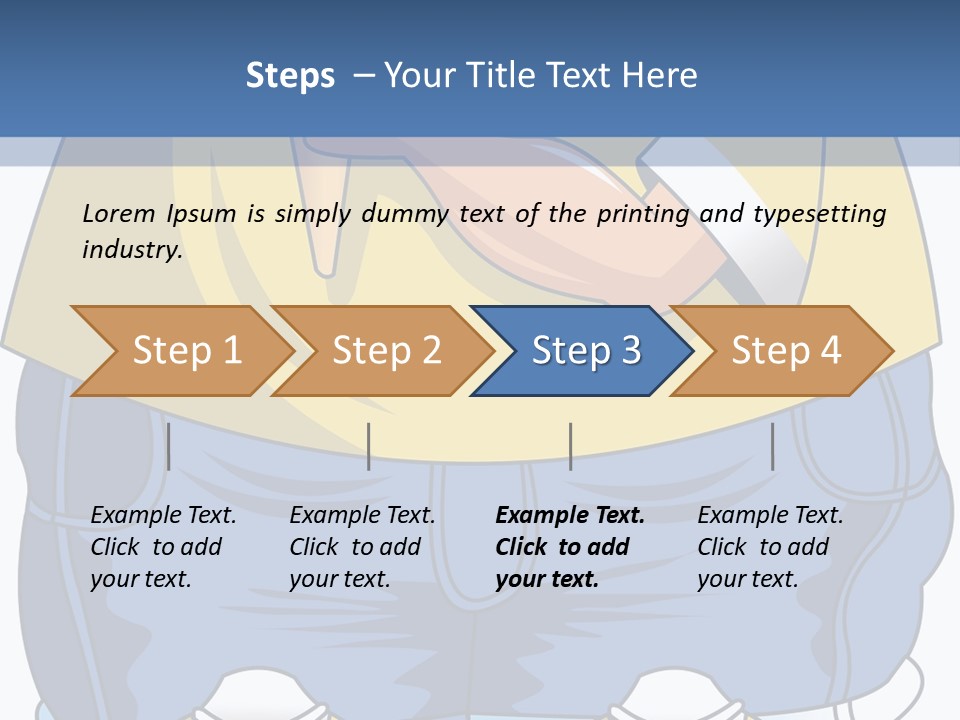 A Boy Eating A Piece Of Food On Top Of A Scale PowerPoint Template