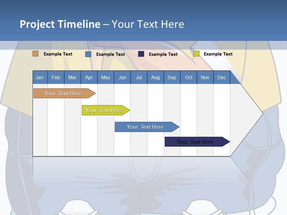A Boy Eating A Piece Of Food On Top Of A Scale PowerPoint Template