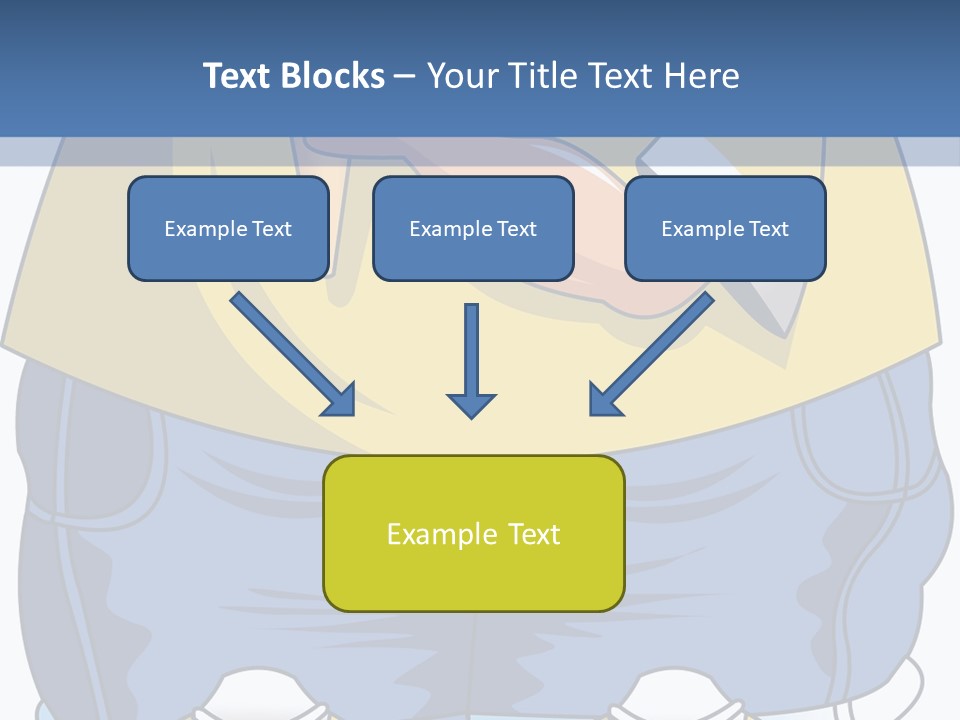 A Boy Eating A Piece Of Food On Top Of A Scale PowerPoint Template