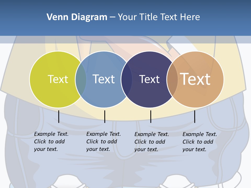 A Boy Eating A Piece Of Food On Top Of A Scale PowerPoint Template