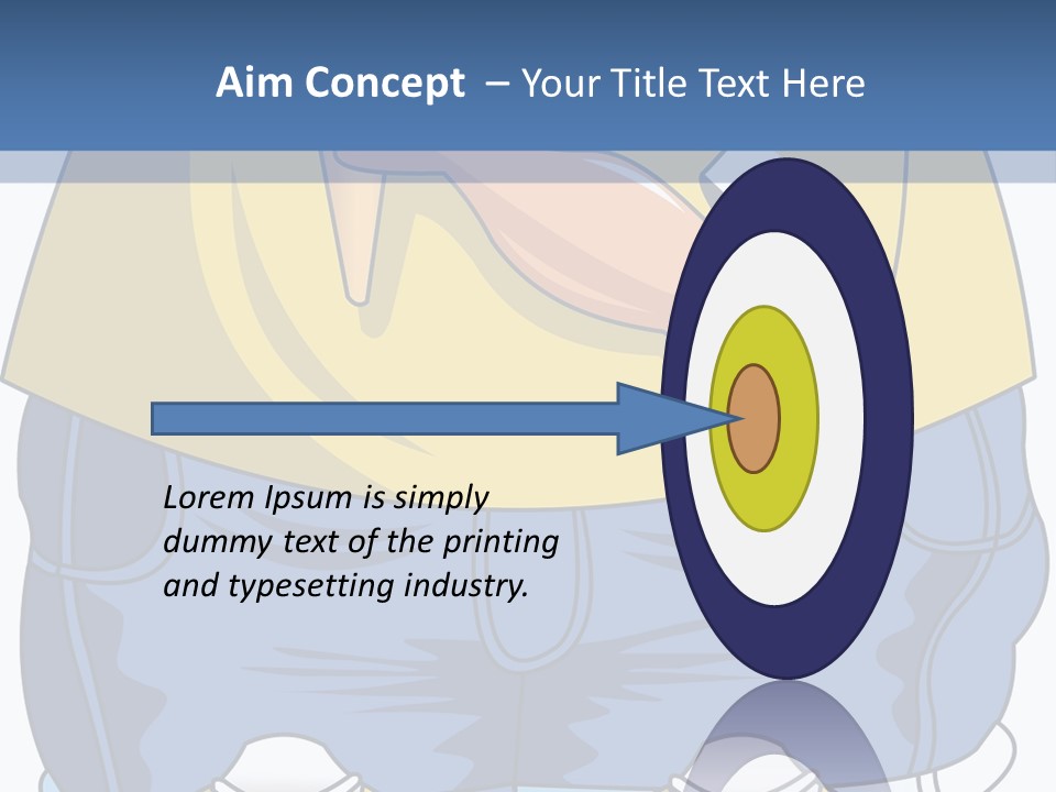 A Boy Eating A Piece Of Food On Top Of A Scale PowerPoint Template