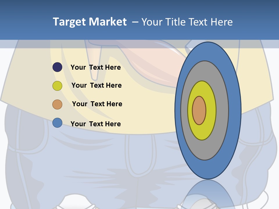 A Boy Eating A Piece Of Food On Top Of A Scale PowerPoint Template