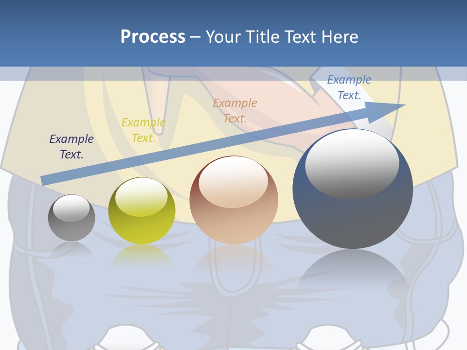 A Boy Eating A Piece Of Food On Top Of A Scale PowerPoint Template