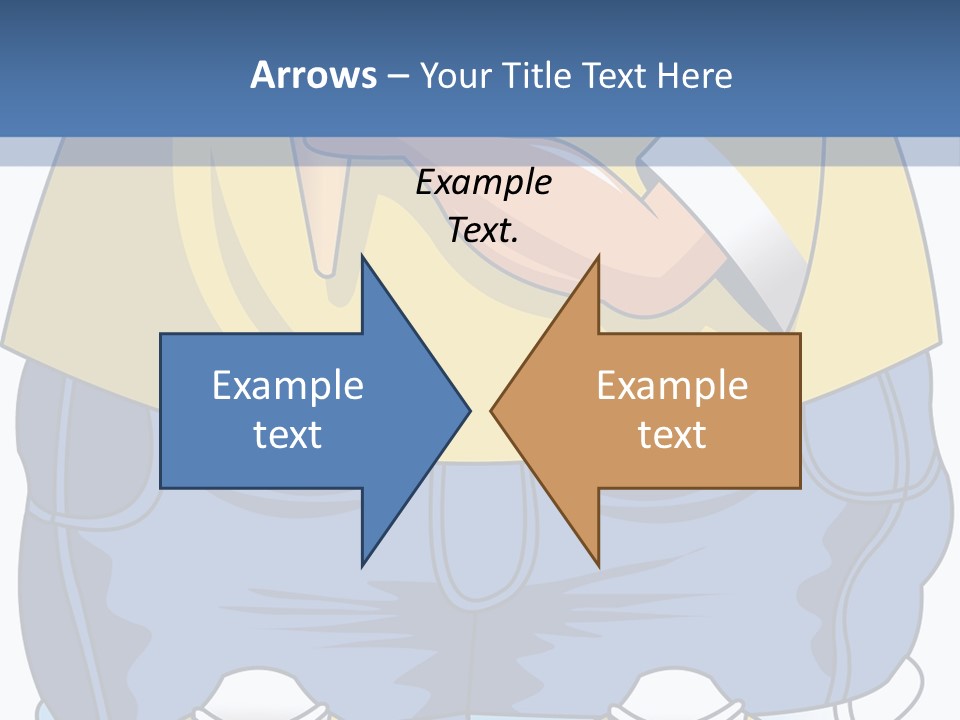 A Boy Eating A Piece Of Food On Top Of A Scale PowerPoint Template