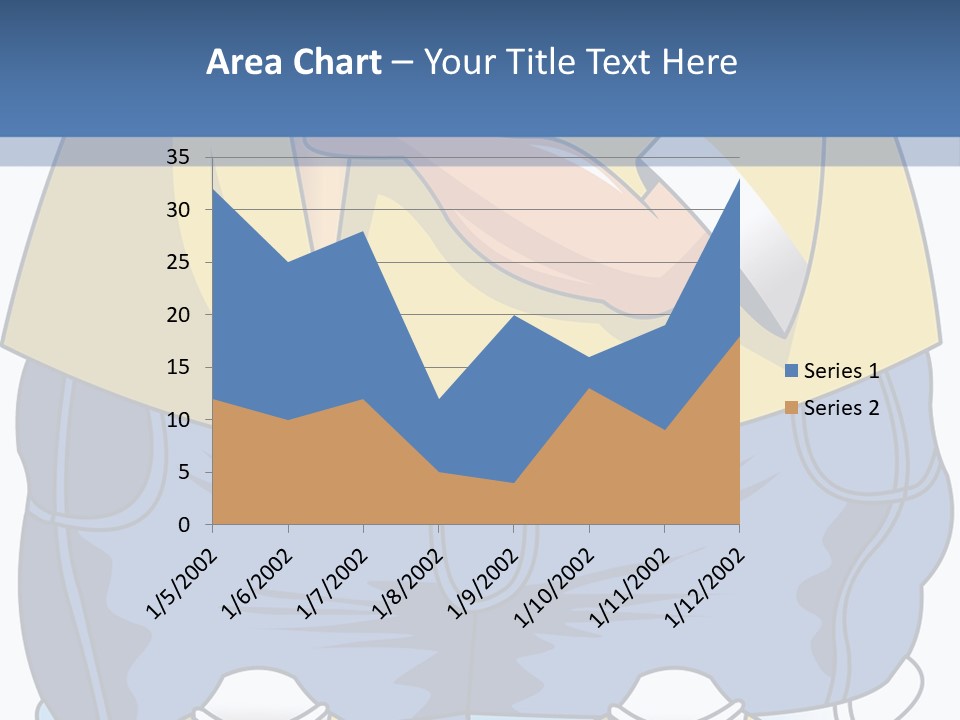 A Boy Eating A Piece Of Food On Top Of A Scale PowerPoint Template