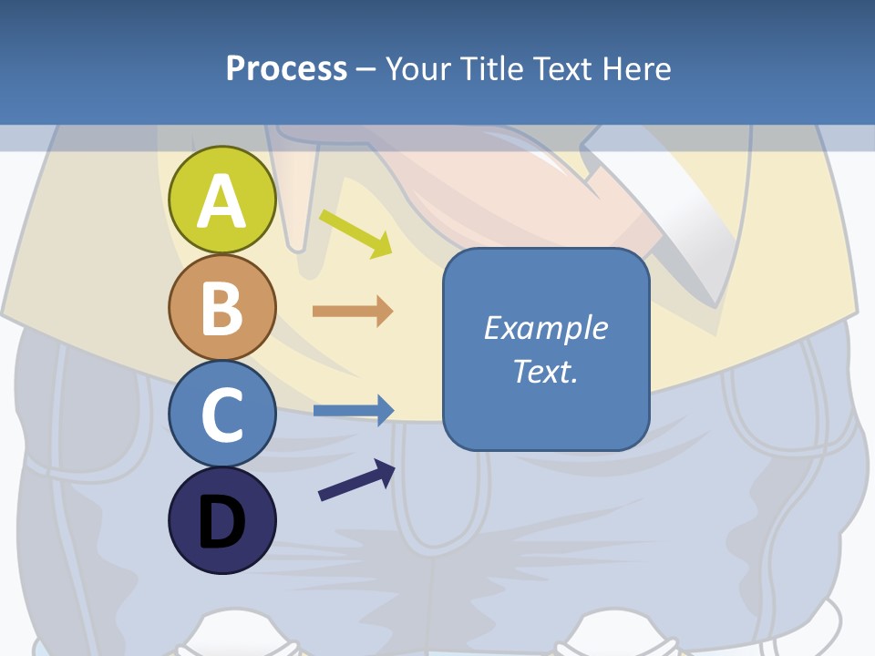 A Boy Eating A Piece Of Food On Top Of A Scale PowerPoint Template