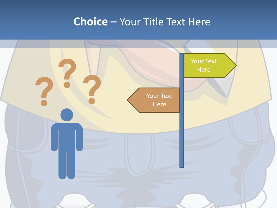 A Boy Eating A Piece Of Food On Top Of A Scale PowerPoint Template
