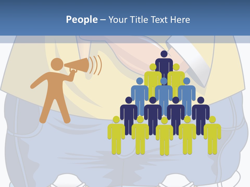 A Boy Eating A Piece Of Food On Top Of A Scale PowerPoint Template