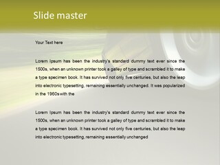 A Car Driving Down A Road With A Blurry Background PowerPoint Template