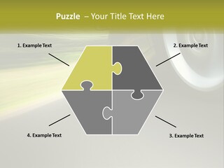 A Car Driving Down A Road With A Blurry Background PowerPoint Template
