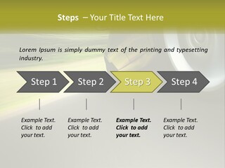 A Car Driving Down A Road With A Blurry Background PowerPoint Template