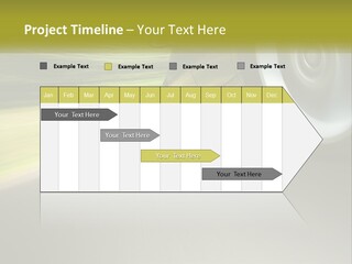 A Car Driving Down A Road With A Blurry Background PowerPoint Template