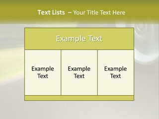 A Car Driving Down A Road With A Blurry Background PowerPoint Template