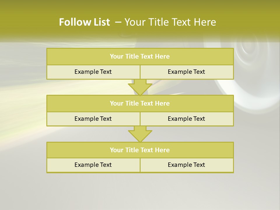 A Car Driving Down A Road With A Blurry Background PowerPoint Template