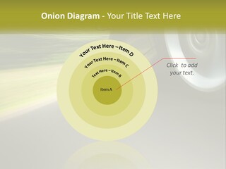 A Car Driving Down A Road With A Blurry Background PowerPoint Template