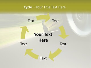 A Car Driving Down A Road With A Blurry Background PowerPoint Template