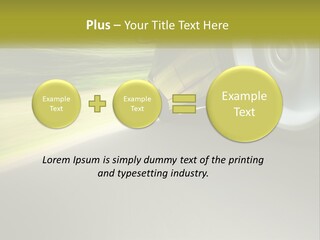 A Car Driving Down A Road With A Blurry Background PowerPoint Template