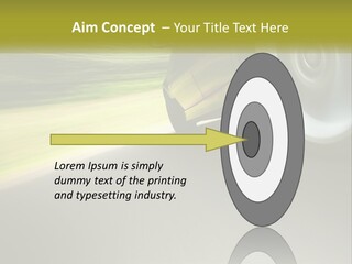 A Car Driving Down A Road With A Blurry Background PowerPoint Template