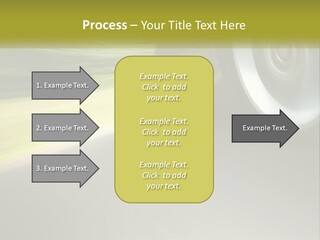 A Car Driving Down A Road With A Blurry Background PowerPoint Template