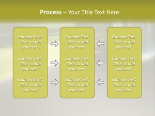 A Car Driving Down A Road With A Blurry Background PowerPoint Template