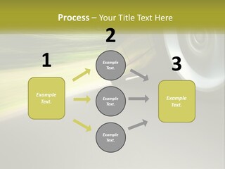 A Car Driving Down A Road With A Blurry Background PowerPoint Template