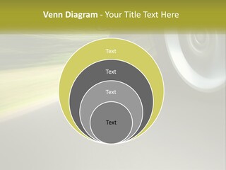 A Car Driving Down A Road With A Blurry Background PowerPoint Template