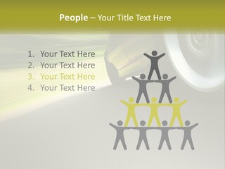 A Car Driving Down A Road With A Blurry Background PowerPoint Template