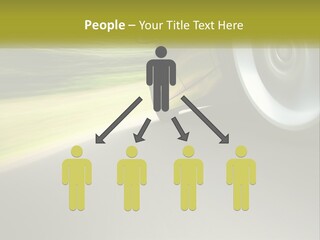 A Car Driving Down A Road With A Blurry Background PowerPoint Template