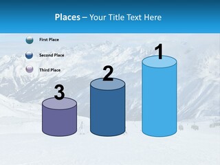 A Group Of People Riding Skis On Top Of A Snow Covered Slope PowerPoint Template