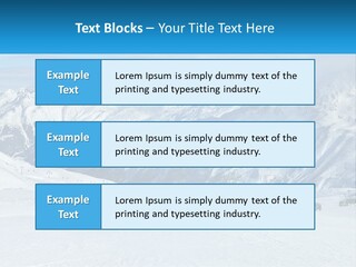 A Group Of People Riding Skis On Top Of A Snow Covered Slope PowerPoint Template