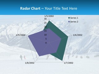 A Group Of People Riding Skis On Top Of A Snow Covered Slope PowerPoint Template