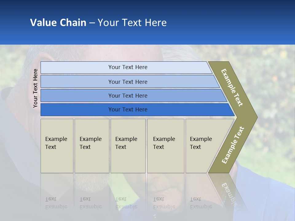 A Man And A Woman Holding Their Heads Together PowerPoint Template