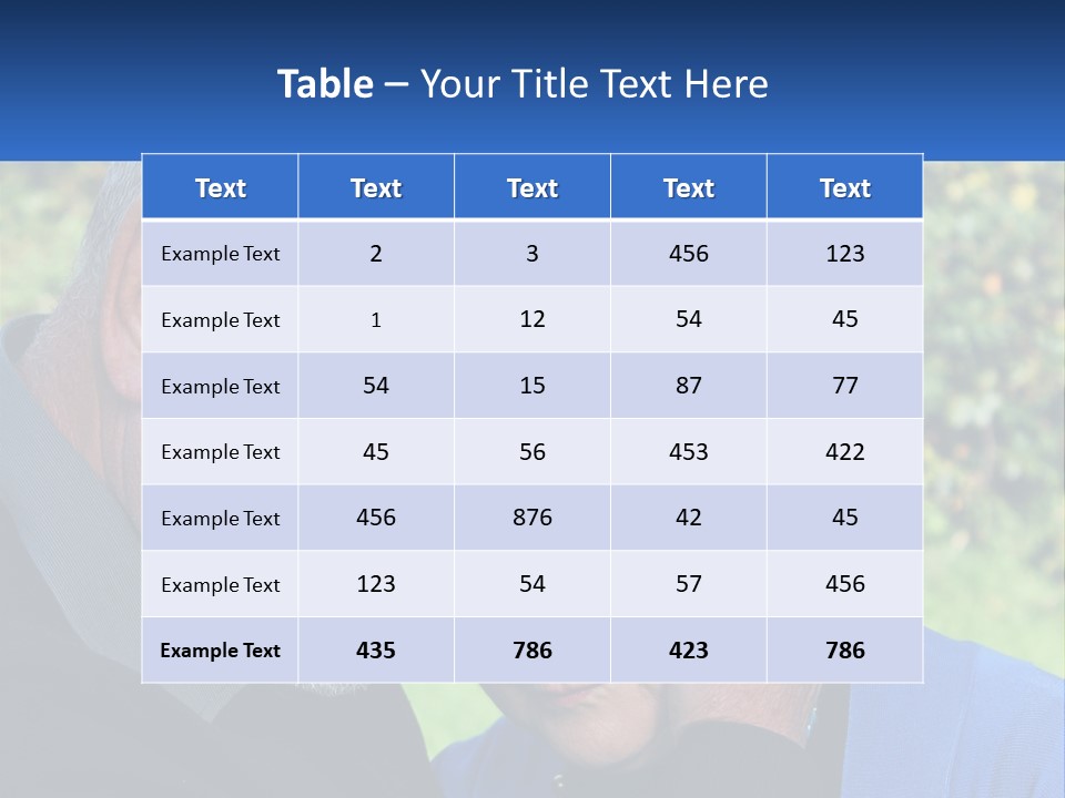 A Man And A Woman Holding Their Heads Together PowerPoint Template